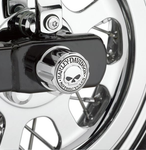 41704-09 НАБОР КОЛПАЧКОВ ГАЕК ОСИ (2ШТ) /СТАЛЬ, ОБТОЧКА/ HARLEY-DAVIDSON