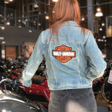 Джинсовая куртка Harley-Davidson