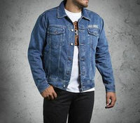 Мужская джинсовая куртка Harley-Davidson