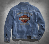 Мужская джинсовая куртка Harley-Davidson